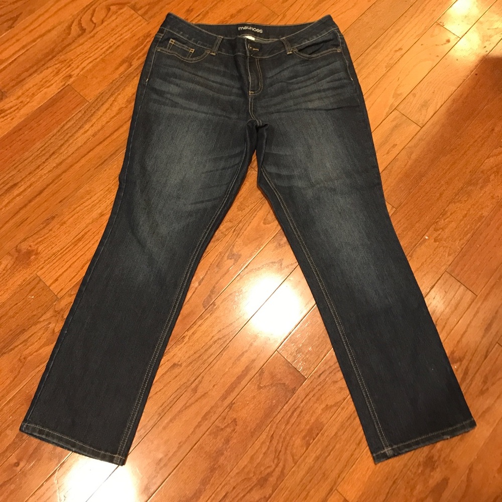 Maurices straight leg jeans